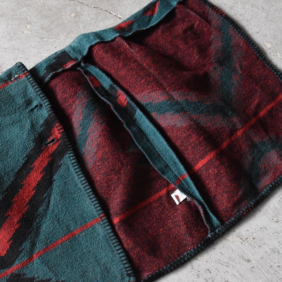 画像8: 1980-90s COUNTRY RALPH LAUREN ネイティブブランケット巻きスカート　 "MADE IN USA"　 表記8  (8)