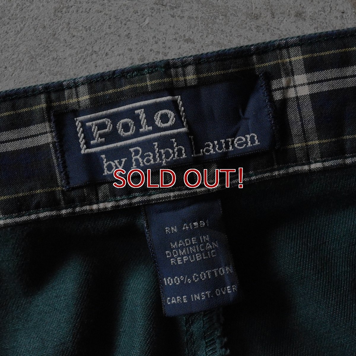 画像4: Polo by RalphLauren ツータックチノトラウザー　 "THE CLASSIC GOLF PANT"　 表記W34 L32  (4)