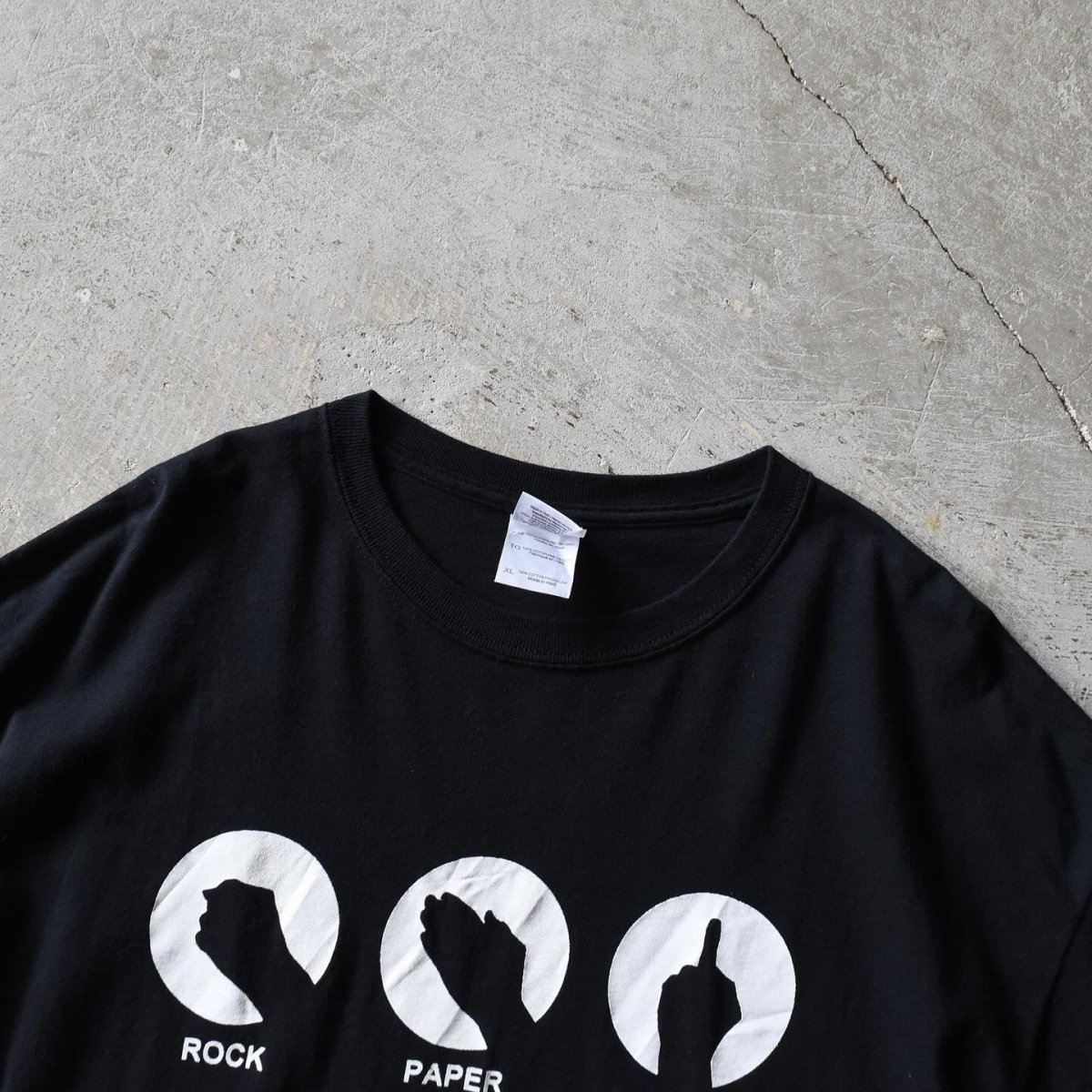 画像3: じゃんけんFuck You Tシャツ　 表記XL  (3)