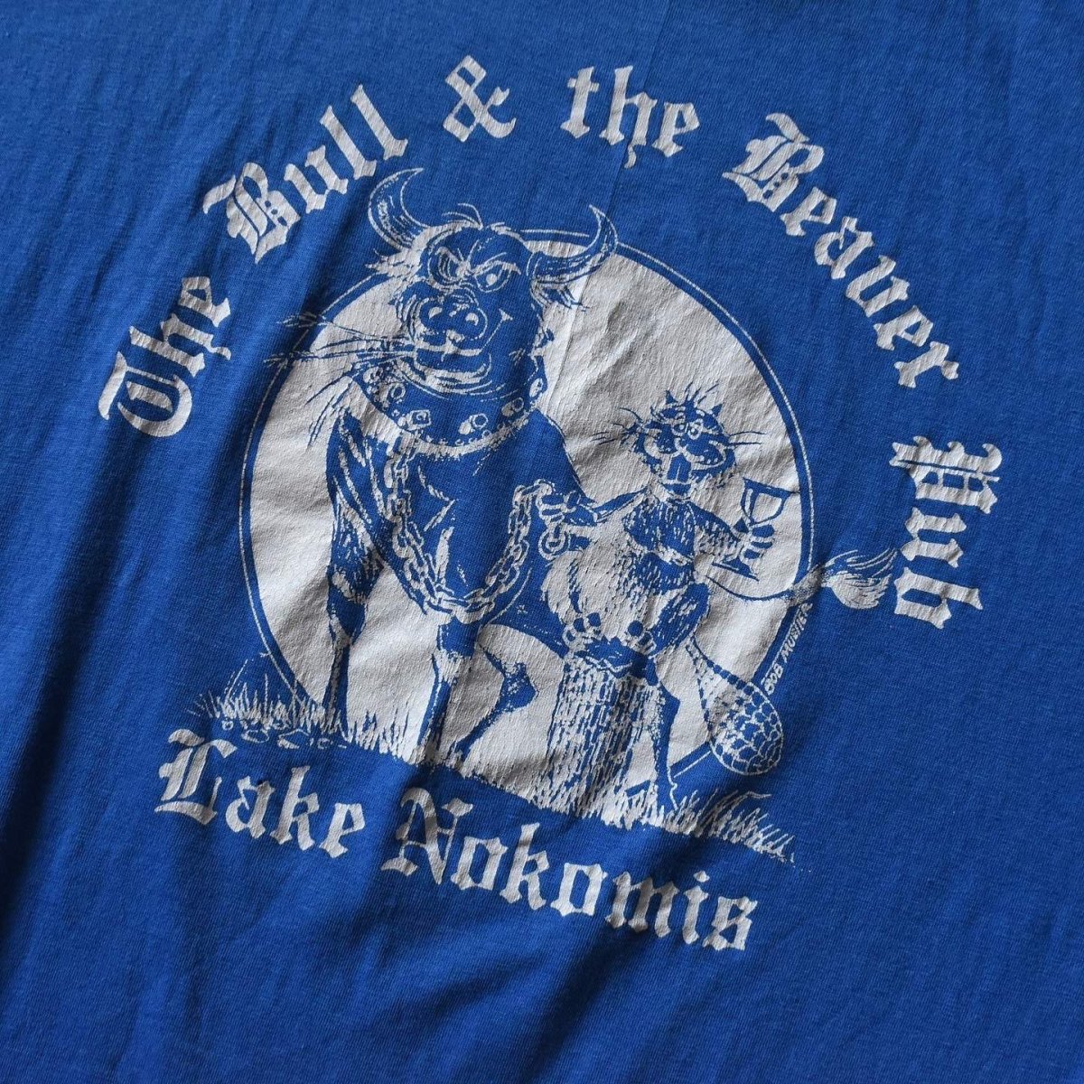 画像4: 1980s THE BULL&THE BEAVER PUB プリントTシャツ　 "MADE IN USA"　 表記XL  (4)
