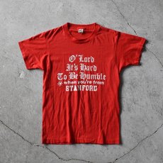 画像1: 1980s STANFORD プリントTシャツ　 "MADE IN USA"　 表記M  (1)