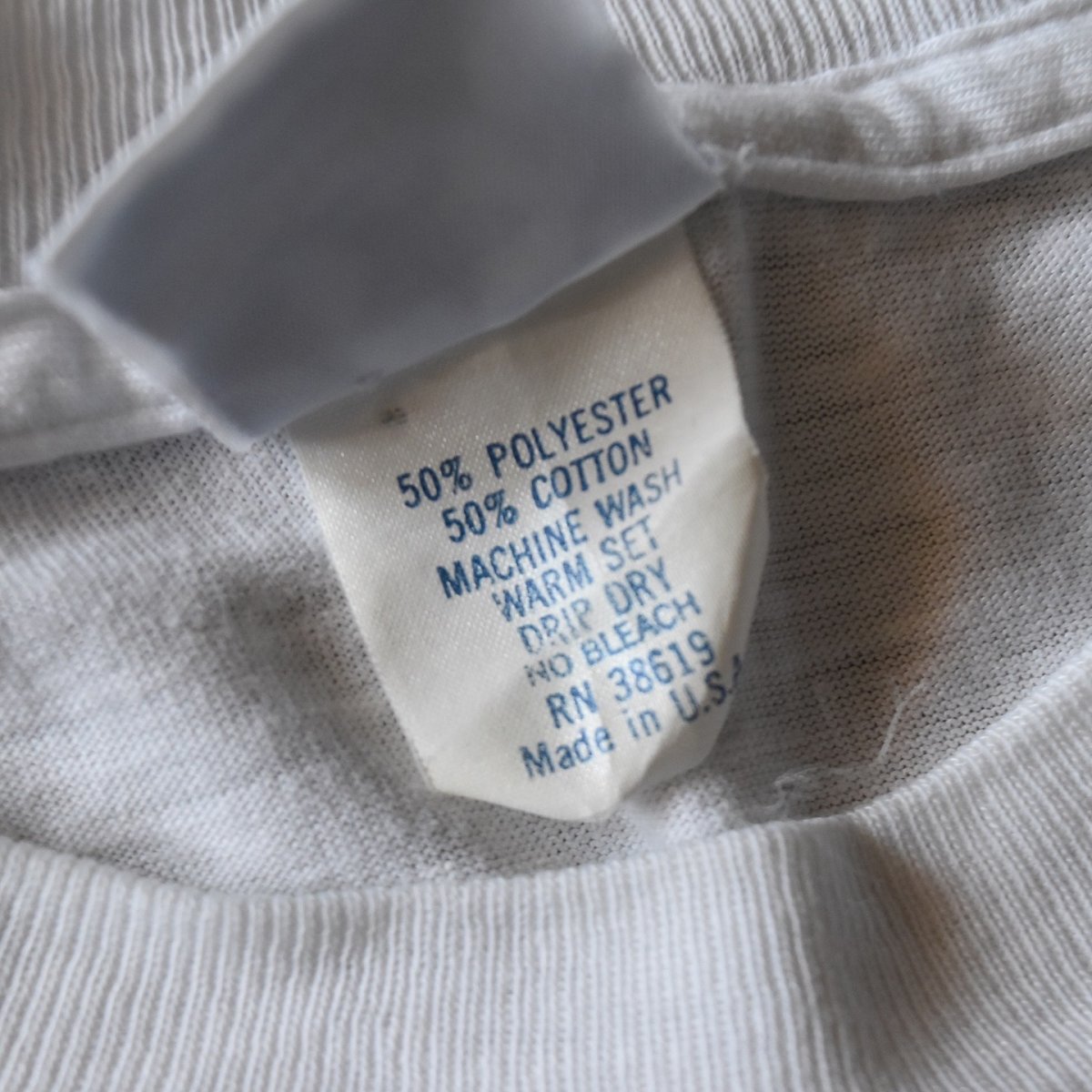 画像3: 1980s CONVERSE ラリーバードTシャツ　 "MADE IN USA"　 表記M  (3)