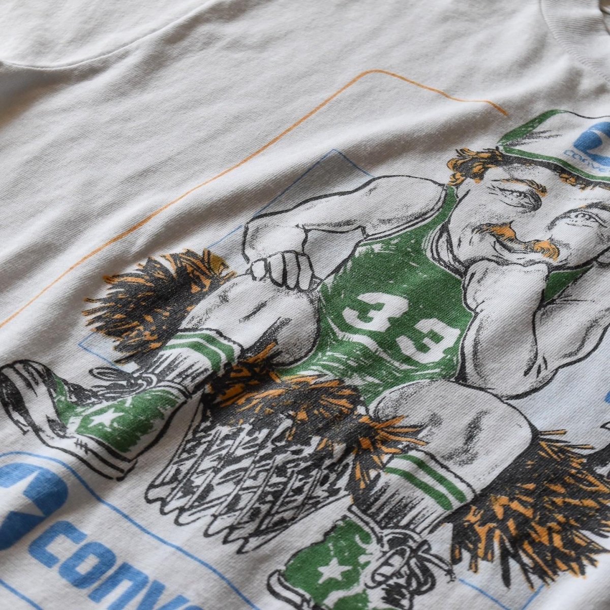 画像6: 1980s CONVERSE ラリーバードTシャツ　 "MADE IN USA"　 表記M  (6)