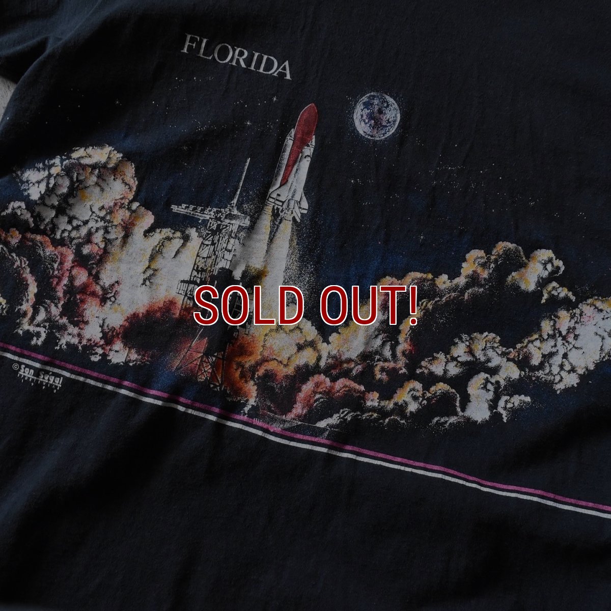 画像5: 1990s ケネディ宇宙センター 両面プリントTシャツ　 "MADE IN USA"　 表記XL  (5)