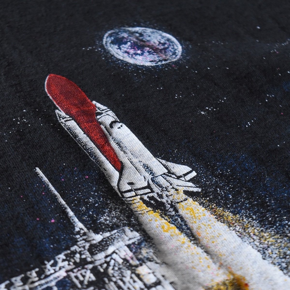 画像7: 1990s ケネディ宇宙センター 両面プリントTシャツ　 "MADE IN USA"　 表記XL  (7)