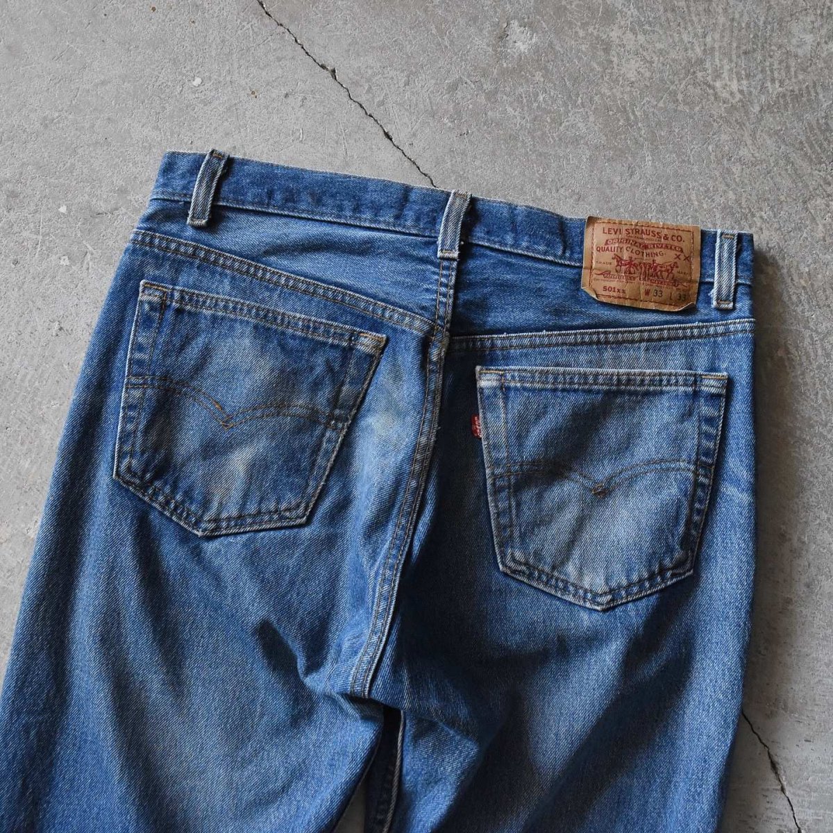 画像13: 1990s Levi's 501　 "MADE IN USA"　 表記W33 L33  (13)