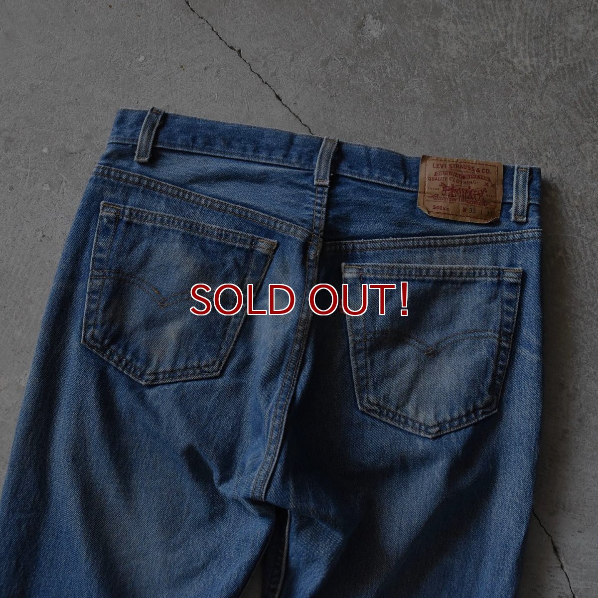 画像13: 1990s Levi's 501　 "MADE IN USA"　 表記W33 L33  (13)