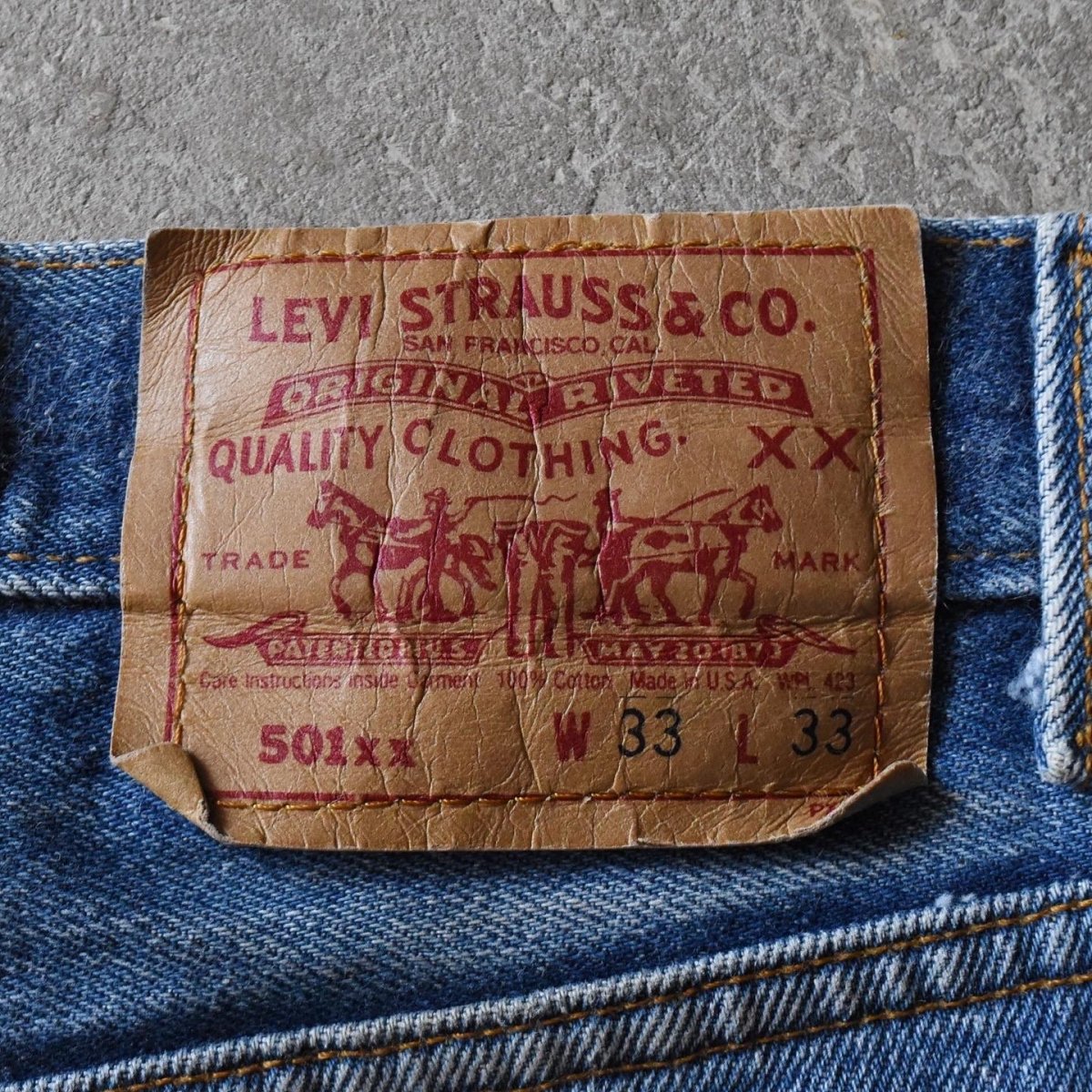 画像14: 1990s Levi's 501　 "MADE IN USA"　 表記W33 L33  (14)