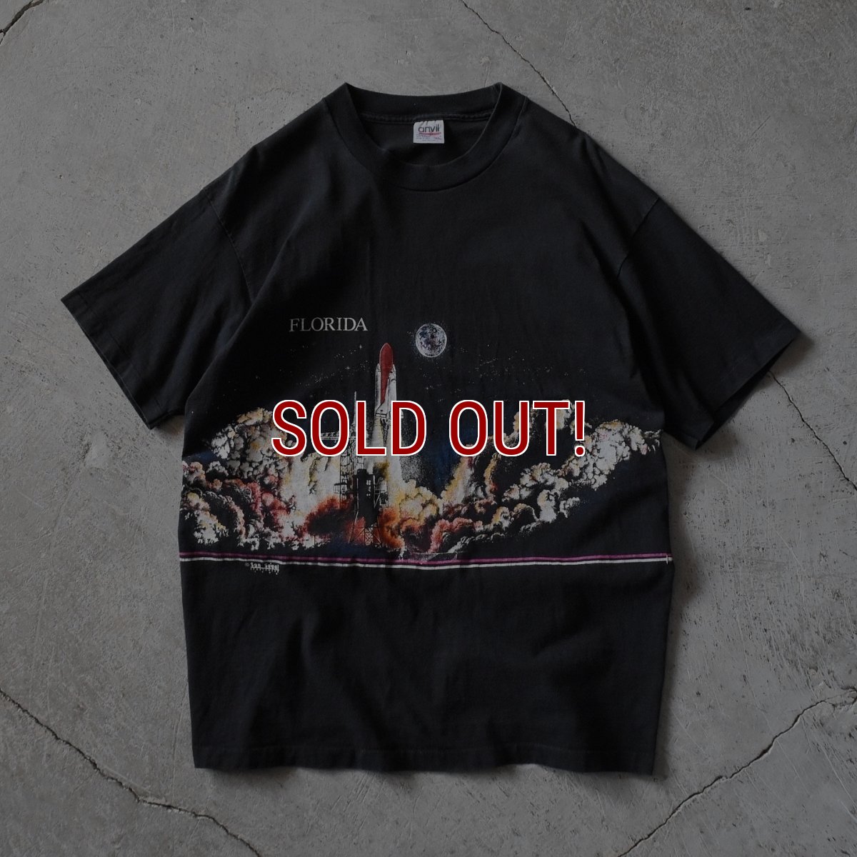 画像1: 1990s ケネディ宇宙センター 両面プリントTシャツ　 "MADE IN USA"　 表記XL  (1)