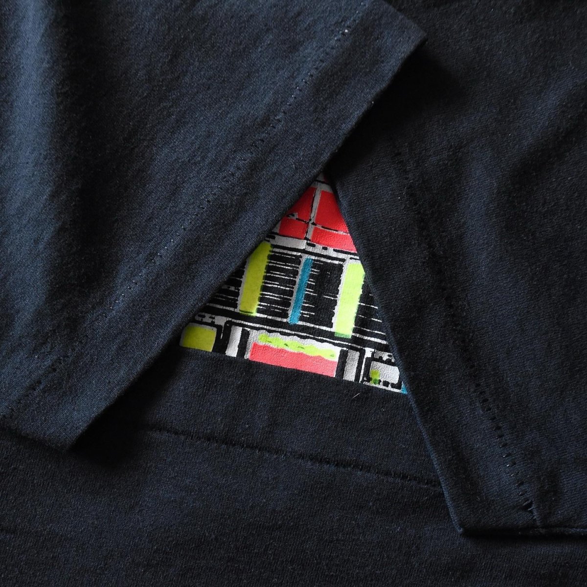 画像6: 1990s OLDIES93 WBBG FM ジュークボックスTシャツ　 "MADE IN USA"　 表記XL  (6)