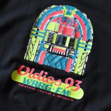 画像4: 1990s OLDIES93 WBBG FM ジュークボックスTシャツ　 "MADE IN USA"　 表記XL  (4)