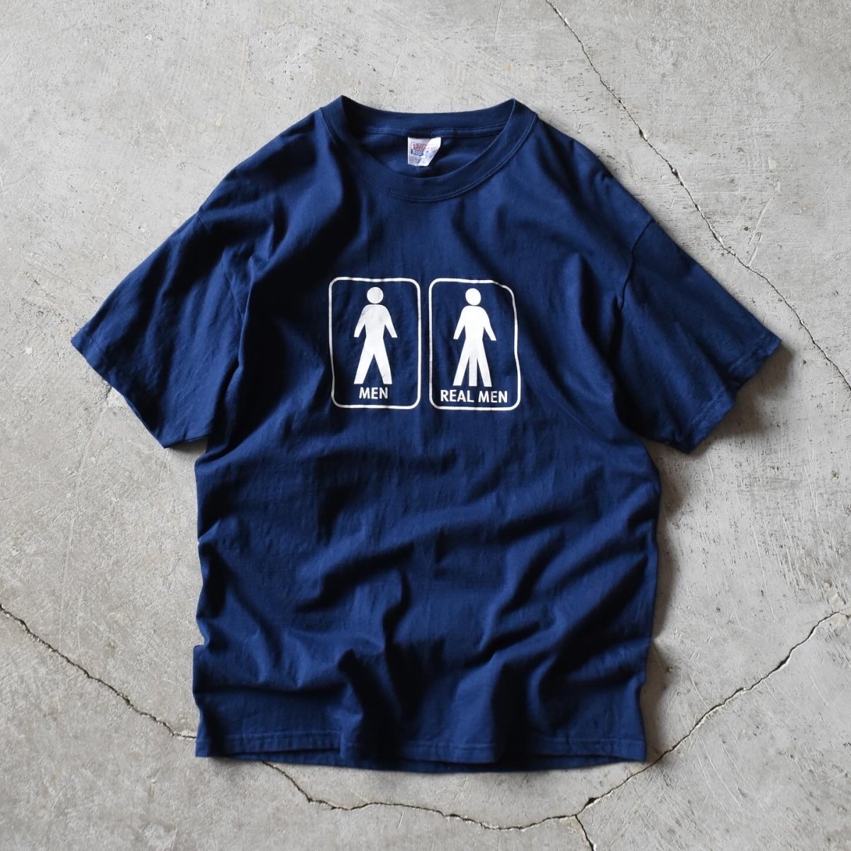 画像1: MEN/REAL MEN Tシャツ　 表記L  (1)