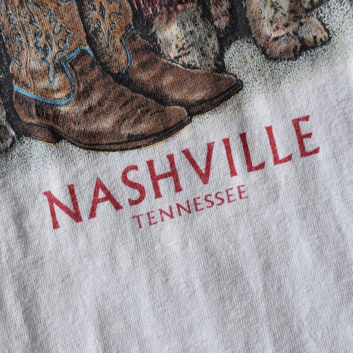 画像6: NASHVILLE TENNESSEE ねごTシャツ　 表記XL  (6)