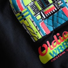 画像5: 1990s OLDIES93 WBBG FM ジュークボックスTシャツ　 "MADE IN USA"　 表記XL  (5)