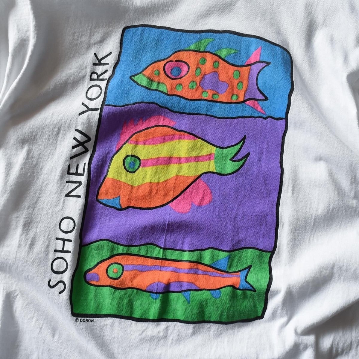 画像4: 1990s SOHO NEW YORK アートTシャツ　 "MADE IN USA"　 表記XL  (4)