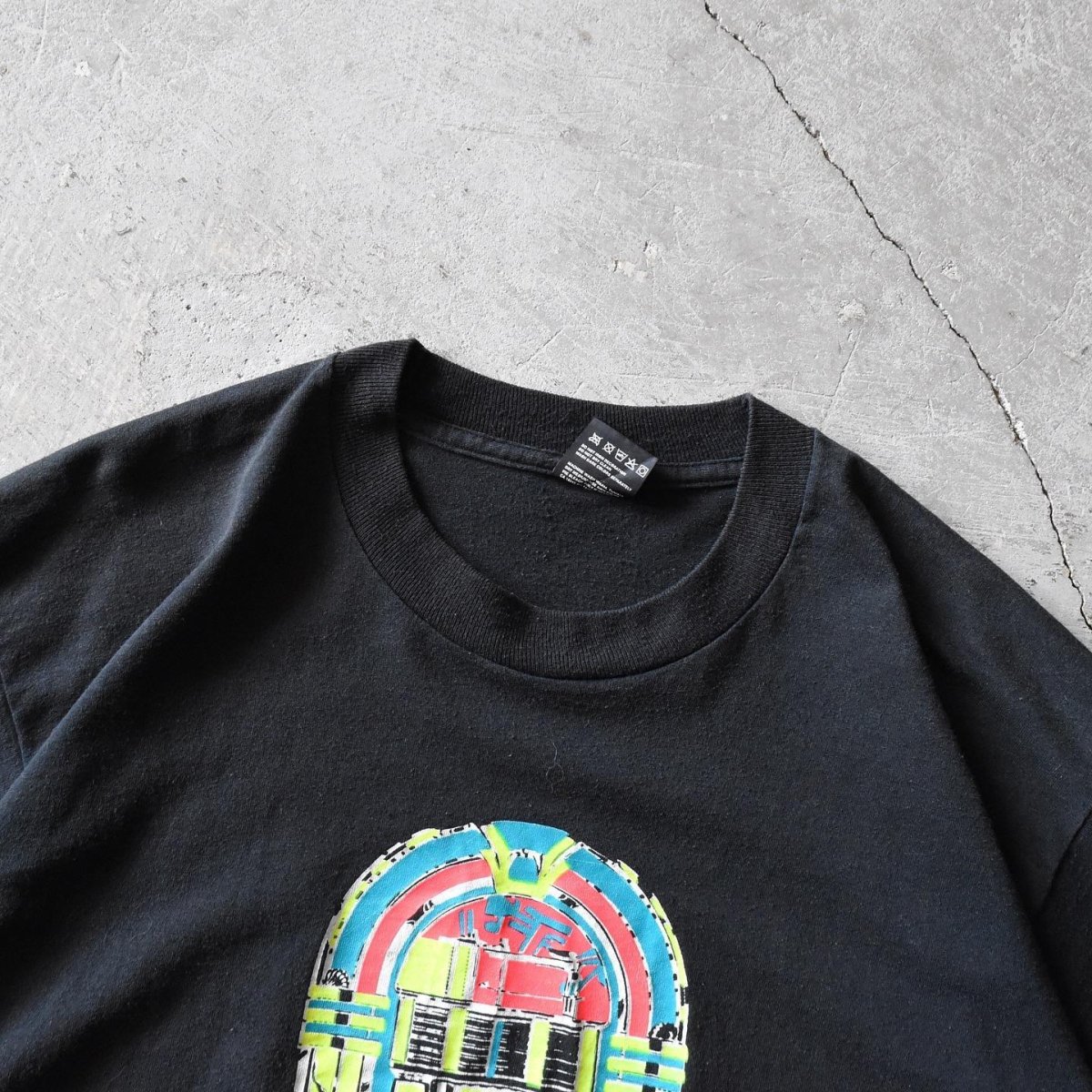 画像3: 1990s OLDIES93 WBBG FM ジュークボックスTシャツ　 "MADE IN USA"　 表記XL  (3)