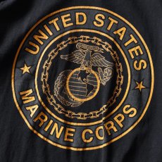 画像5: US.MARINE CORPS リフレクタープリントTシャツ　 "MADE IN USA"　 表記L  (5)