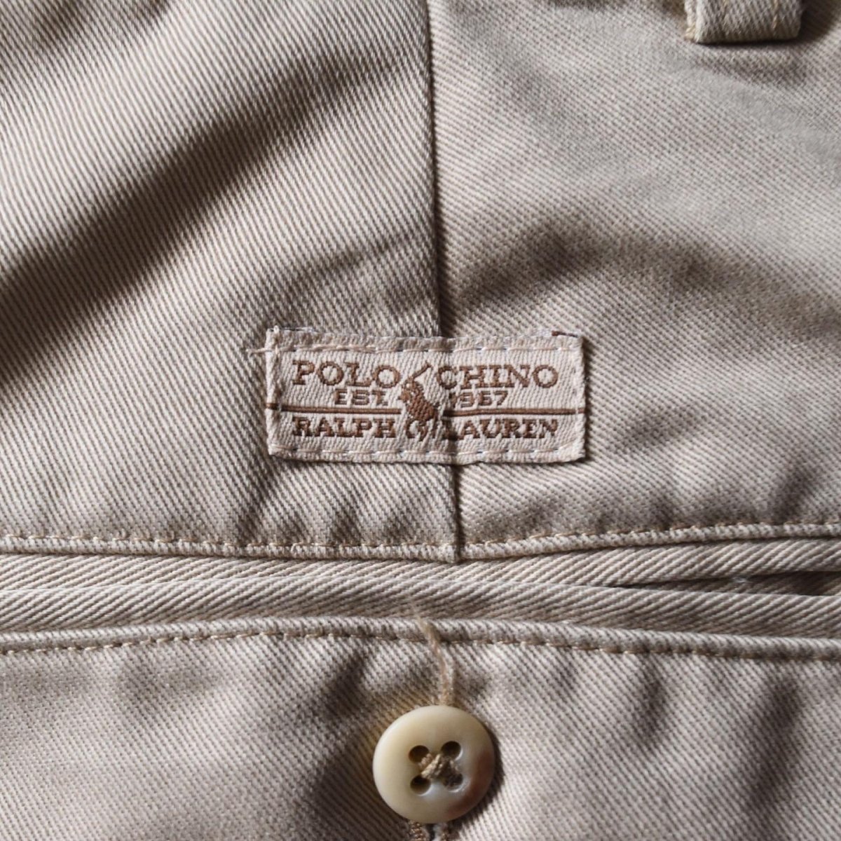 画像8: Polo Ralph Lauren ツータックチノトラウザー　 "MADE IN CANADA"　 表記W33 L32  (8)