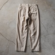 画像2: Polo Ralph Lauren ツータックチノトラウザー　 "MADE IN CANADA"　 表記W33 L32  (2)