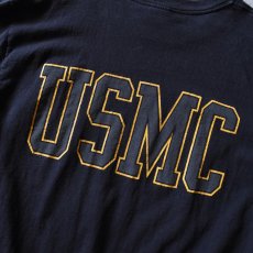 画像7: US.MARINE CORPS リフレクタープリントTシャツ　 "MADE IN USA"　 表記L  (7)