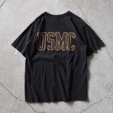 画像2: US.MARINE CORPS リフレクタープリントTシャツ　 "MADE IN USA"　 表記L  (2)