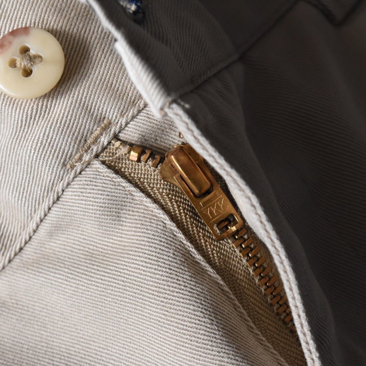 画像5: Polo Ralph Lauren ツータックチノトラウザー　 "MADE IN CANADA"　 表記W33 L32  (5)