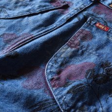 画像10: 1990s Lee フラワープリントデニムパンツ　 "MADE IN USA"　 表記11  (10)