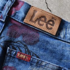 画像9: 1990s Lee フラワープリントデニムパンツ　 "MADE IN USA"　 表記11  (9)