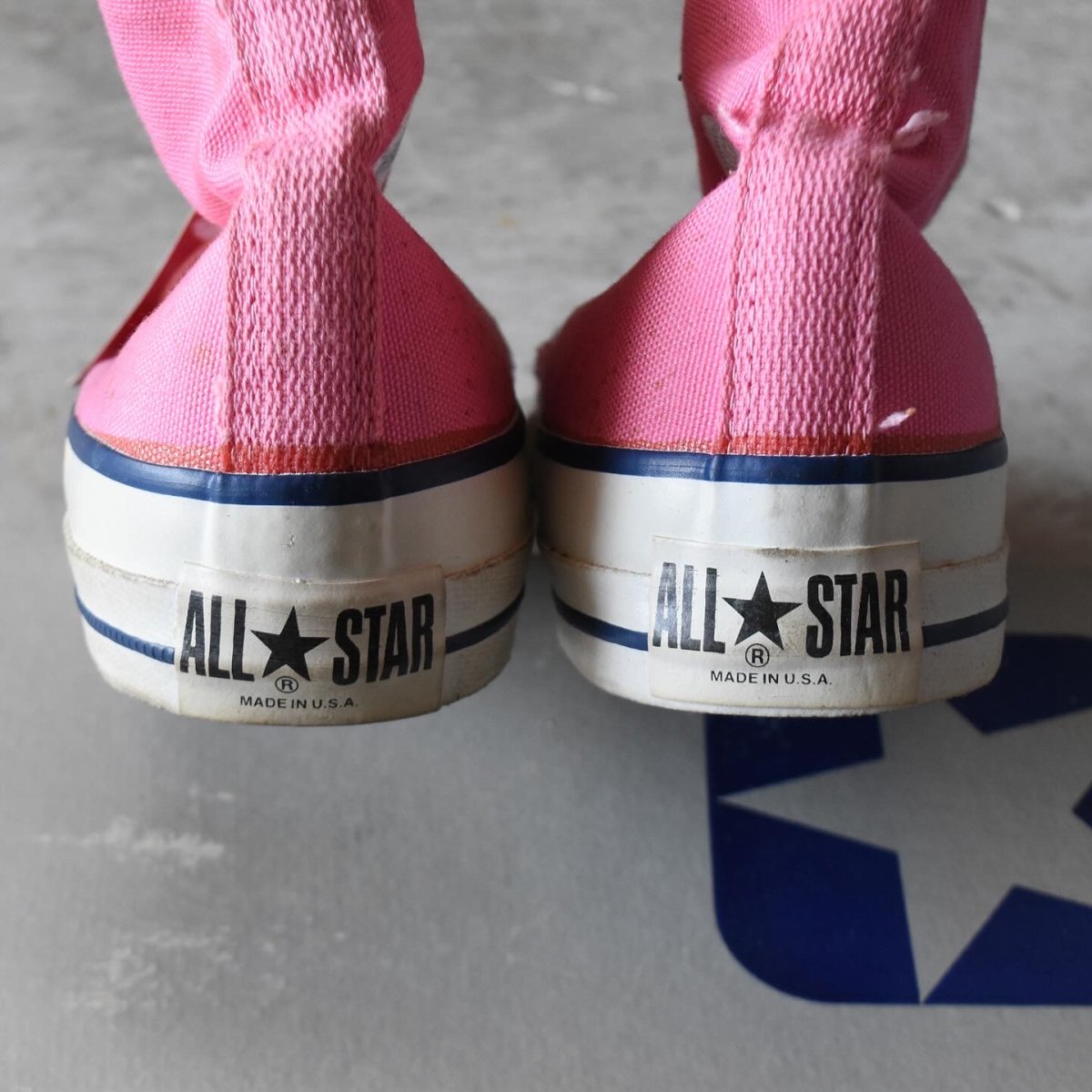 画像12: DEAD STOCK　 1980s Converse ALLSTAR Hi /PINK　 "銀箱付き"　 表記10  (12)