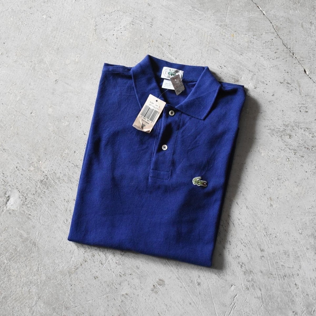 画像1: DEAD STOCK　 1980s IZOD LACOSTE 半袖ポロシャツ　 "MADE IN USA"　 表記S  (1)