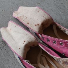 画像18: DEAD STOCK　 1980s Converse ALLSTAR Hi /PINK　 "銀箱付き"　 表記10  (18)
