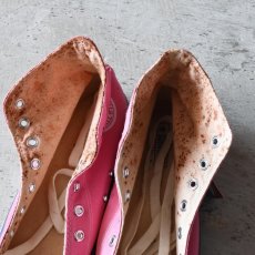 画像22: DEAD STOCK　 1980s Converse ALLSTAR Hi /PINK　 "銀箱付き"　 表記10  (22)