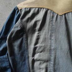画像17: VINTAGE Re-MAKEデニムジャケット　 表記S  (17)