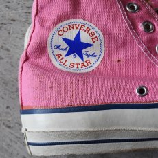 画像13: DEAD STOCK　 1980s Converse ALLSTAR Hi /PINK　 "銀箱付き"　 表記10  (13)