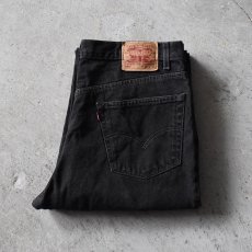 画像1: 1990s Levi's 550ブラック　 "MADE IN GUATEMALA"　 表記W40 L30  (1)