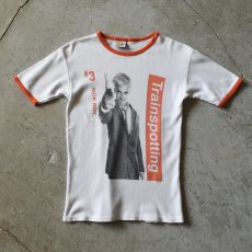 画像1: 1990s Trainspotting ムービーTシャツ　 "♯3 SICK BOY"　 実寸S  (1)