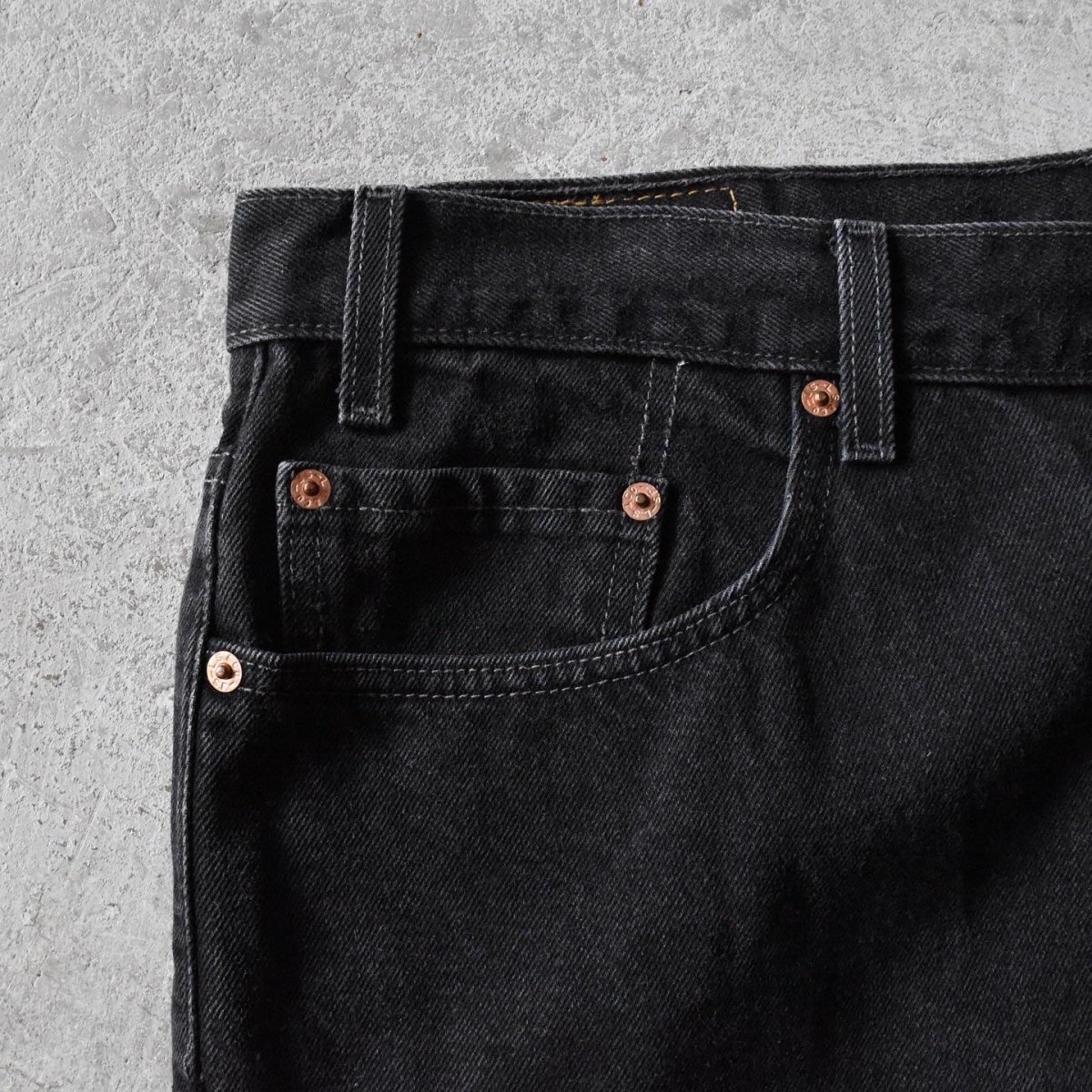 画像9: 1990s Levi's 550ブラック　 "MADE IN GUATEMALA"　 表記W40 L30  (9)