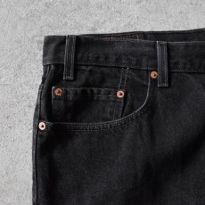 画像9: 1990s Levi's 550ブラック　 "MADE IN GUATEMALA"　 表記W40 L30  (9)