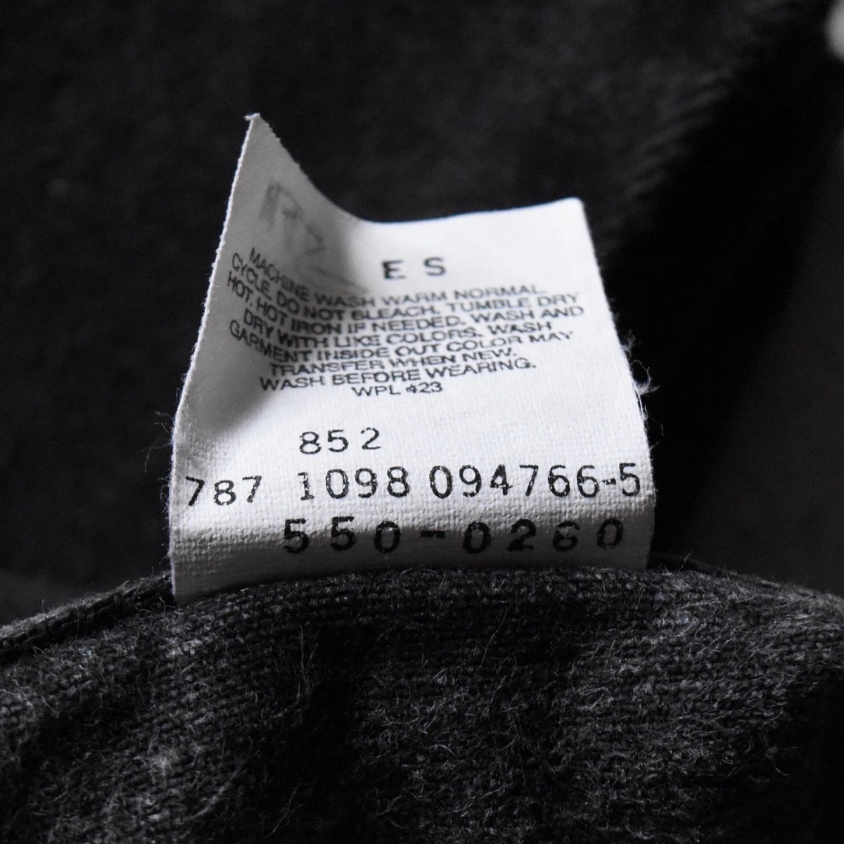 画像5: 1990s Levi's 550ブラック　 "MADE IN GUATEMALA"　 表記W40 L30  (5)