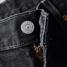画像6: 1990s Levi's 550ブラック　 "MADE IN GUATEMALA"　 表記W40 L30  (6)