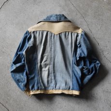 画像2: VINTAGE Re-MAKEデニムジャケット　 表記S  (2)