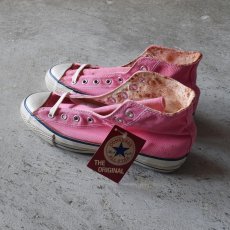画像9: DEAD STOCK　 1980s Converse ALLSTAR Hi /PINK　 "銀箱付き"　 表記10  (9)