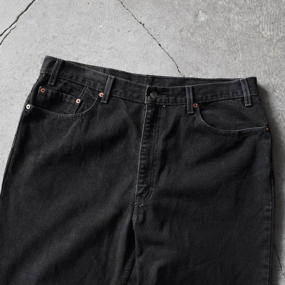 画像8: 1990s Levi's 550ブラック　 "MADE IN GUATEMALA"　 表記W40 L30  (8)
