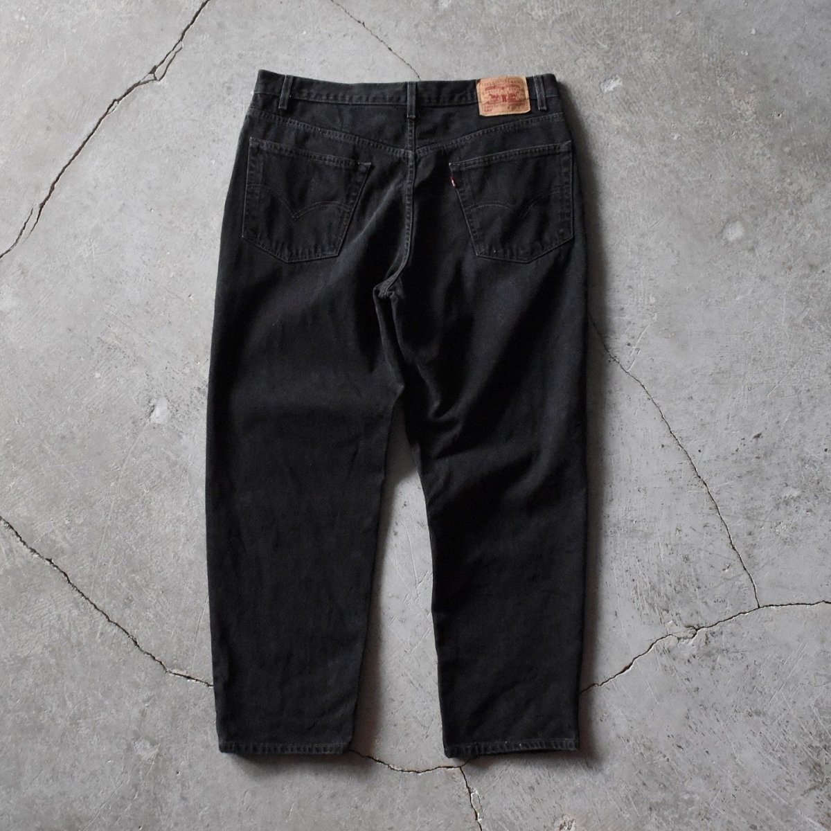 画像13: 1990s Levi's 550ブラック　 "MADE IN GUATEMALA"　 表記W40 L30  (13)