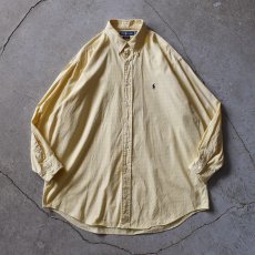 画像1: Ralph Lauren ボタンダウンシャツ　 "YARMOUTH"　 表記17  (1)