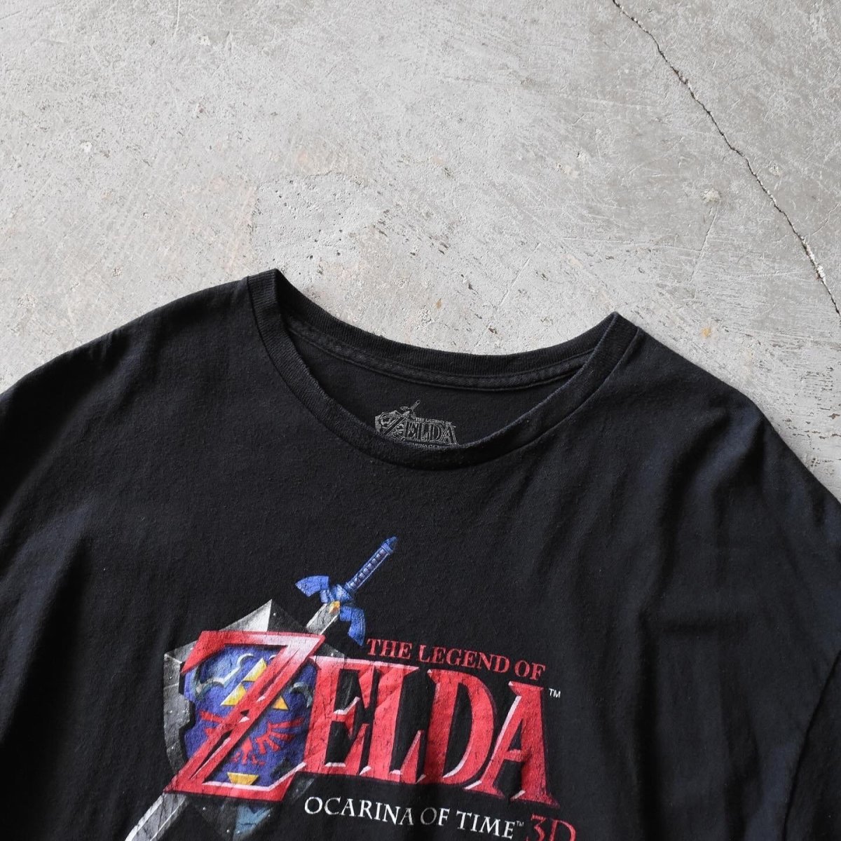 画像3: Nintendo ゼルダの伝説 時のオカリナ Tシャツ　 表記2XL  (3)