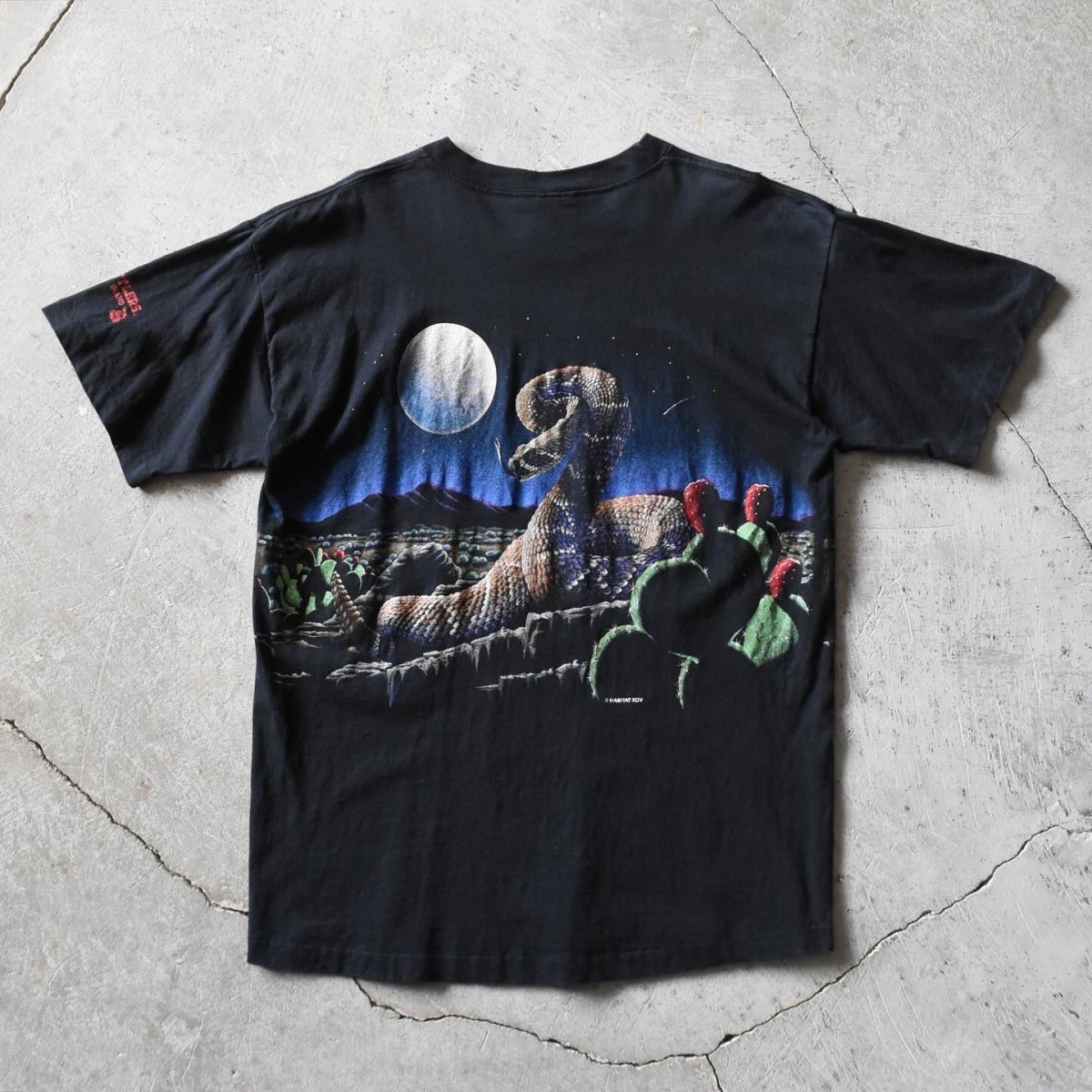 画像2: 1990s HABITAT XCIV サボテンTシャツ　 "MADE IN USA"　 表記L  (2)