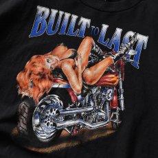 画像5: 1990-00s モーターサイクル エロTシャツ　 "BUILT TO LAST"　 表記XL  (5)