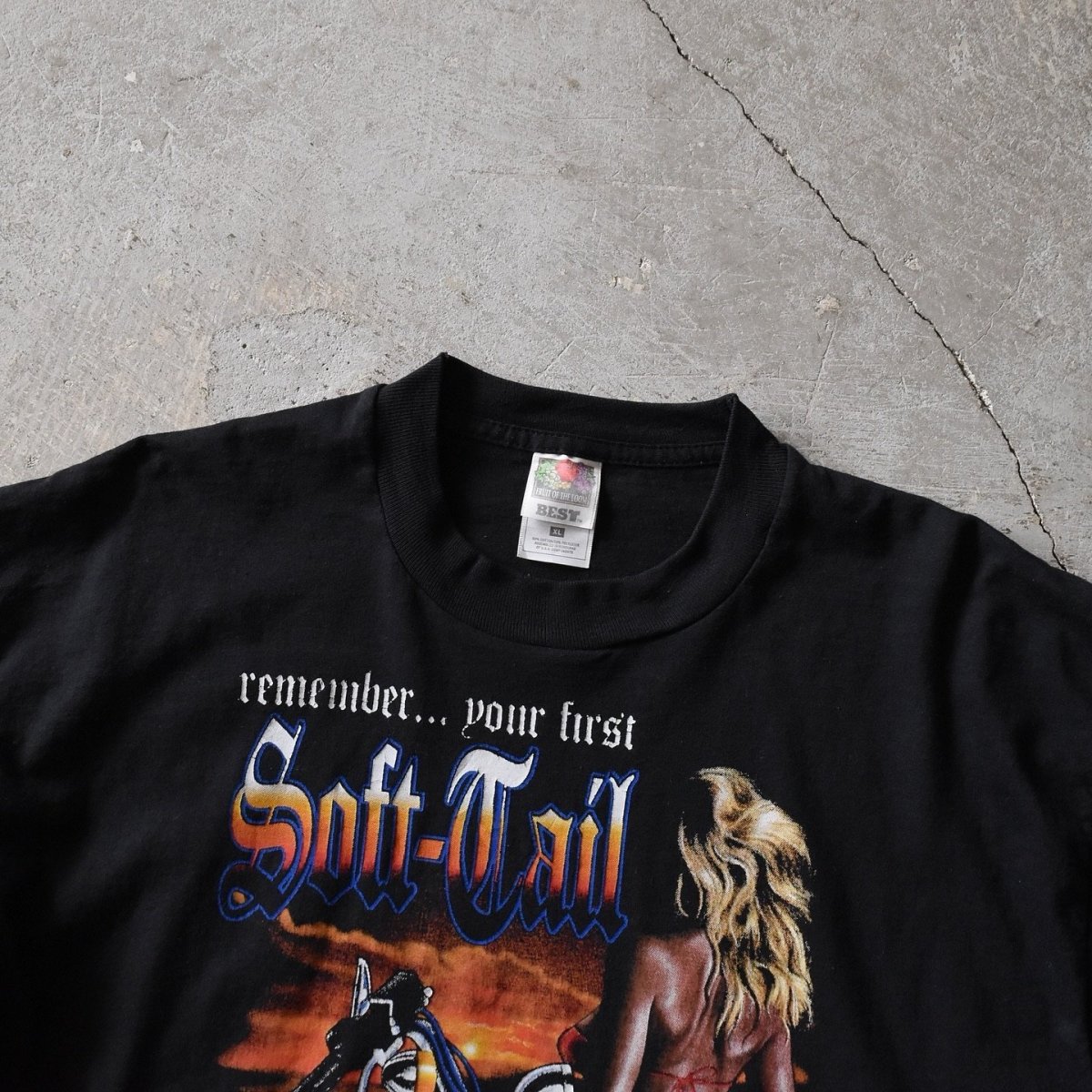 画像3: 2000s モーターサイクル エロTシャツ　 "SOFT-TAIL"　 表記XL  (3)