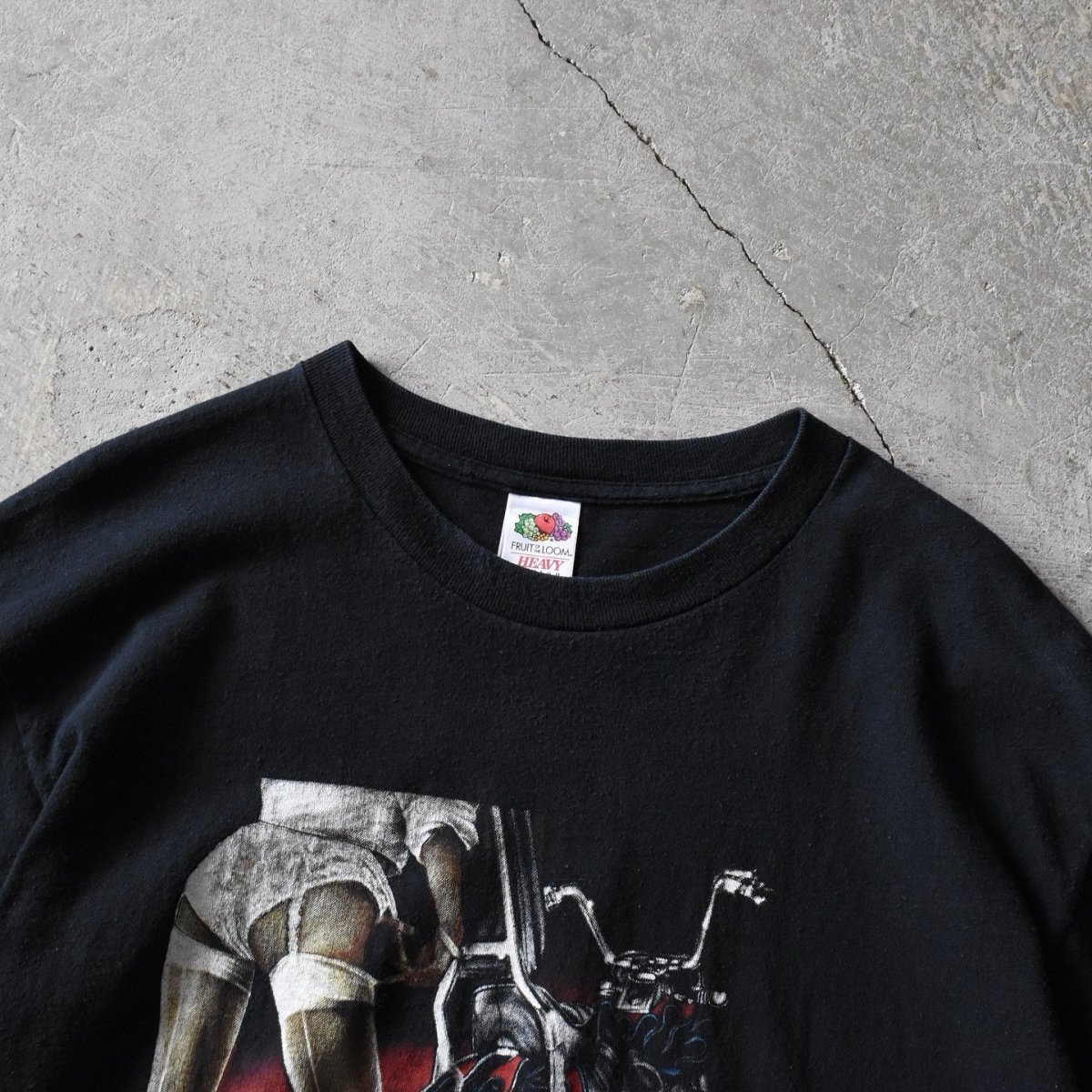 画像3: 2000s モーターサイクル エロTシャツ　 "HAULIN' ASS"　 表記XL  (3)